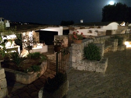 piazzale di sera